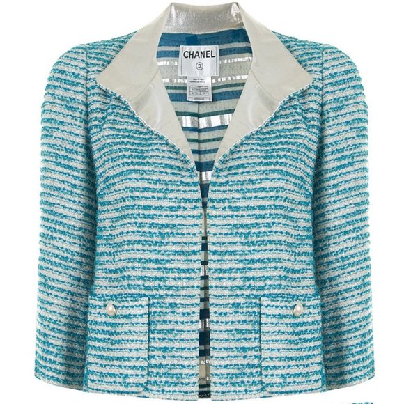 SOLD SOLD SOLD 3 PC Set Chanel Tweed Wool Skirt Suit B1786 EU 36 SOLD - Picture 1 of 4
